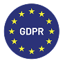 GDPR compliance certification badge