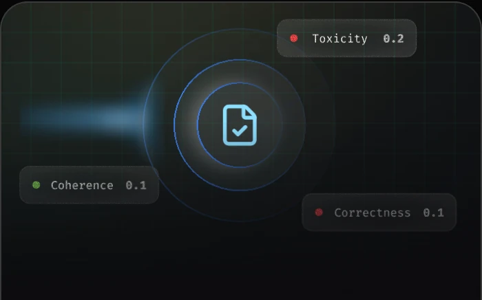Evaluation scoring for AI agents