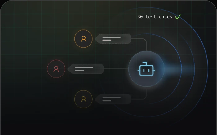 Simulation of multi-turn agent conversations